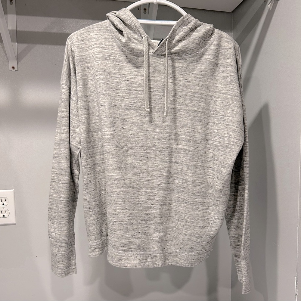 Cynthia Rowley Gray Crossover Hoodie